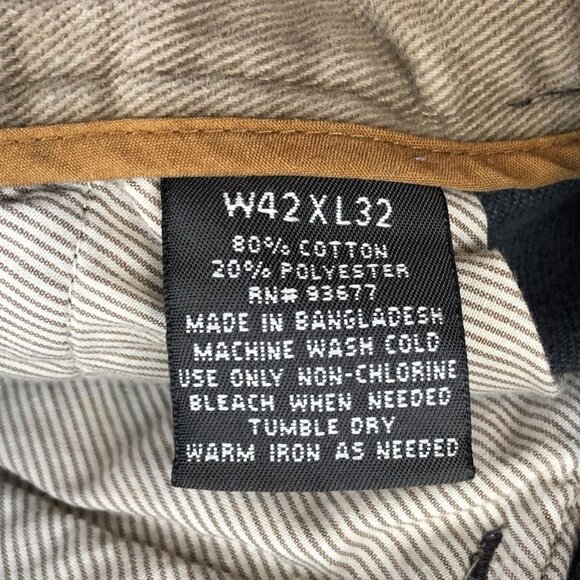 Two St. Johns Bay Men's Pants 42x32 Measured 39x30 Straight Leg - Picture 14 of 16